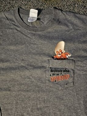 2000 Warner Bros Studio Store Loony Tunes Yosemite Sam Pocket Shirt